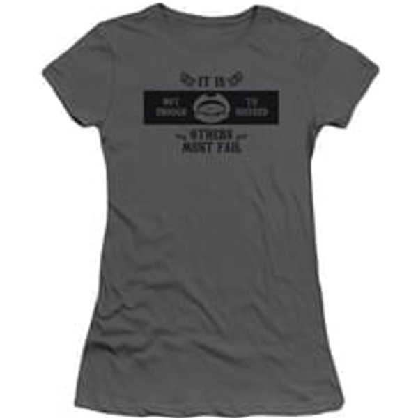 The Grim Adventures Of Billy & Mandy Shirt Juniors Others Must Fail Charcoal Tee T-Shirt