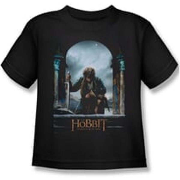 The Hobbit Battle Of The Five Armies Shirt Kids Bilbo Poster Black Youth Tee T-Shirt