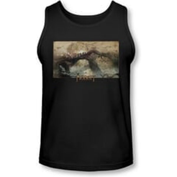 The Hobbit Desolation Of Smaug Tank Top Epic Journey Black Tanktop