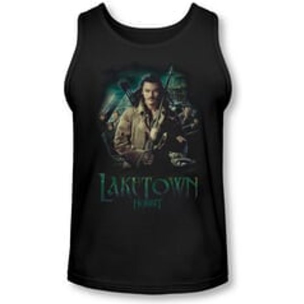 The Hobbit Desolation Of Smaug Tank Top Protector Black Tanktop