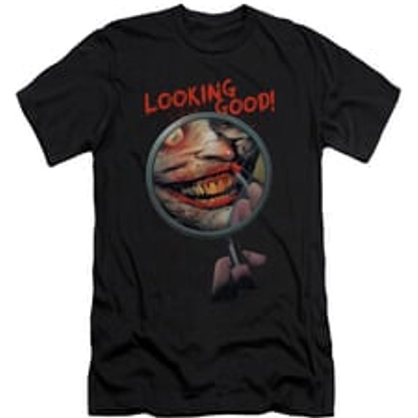 The Joker Shirt Slim Fit Looking Good Black T-Shirt