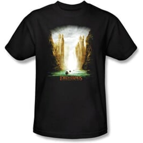 The Lord Of The Rings T-Shirt The Fellowship Of The Ring Poster Shirt