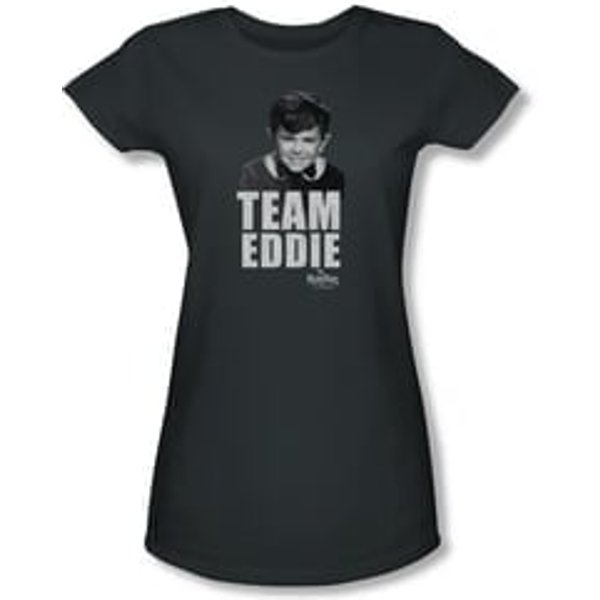 The Munsters Shirt Juniors Team Eddie Charcoal T-Shirt