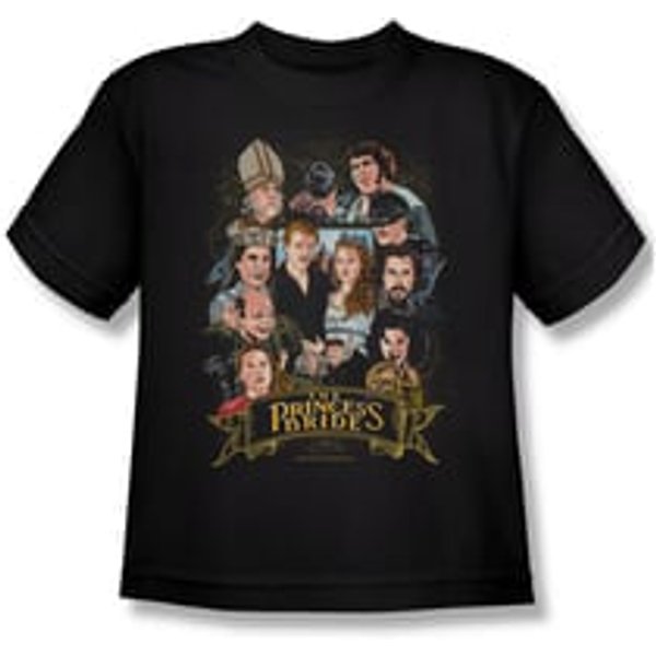 The Princess Bride Shirt Kids Timeless Black Tee T-Shirt