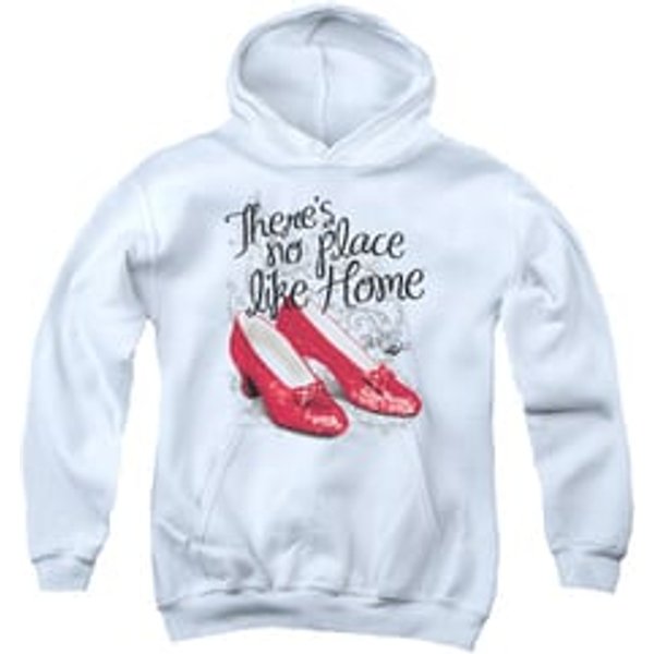 The Wizard Of Oz Kids Hoodie Red Ruby Slippers White Youth Hoody