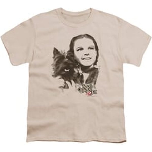 The Wizard Of Oz Kids Shirt Dorothy And Toto Cream T-Shirt