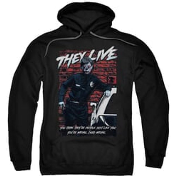 They Live Hoodie Dead Wrong Black Sweatshirt Hoody