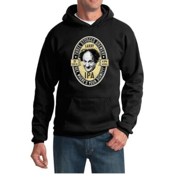 Three Stooges Hoodie Larry IPA Hoody