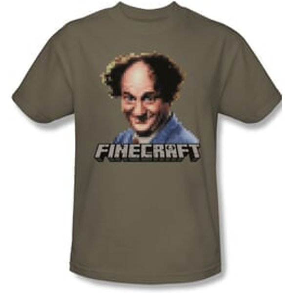 Three Stooges Shirt Finecraft Adult Sand Tee T-Shirt