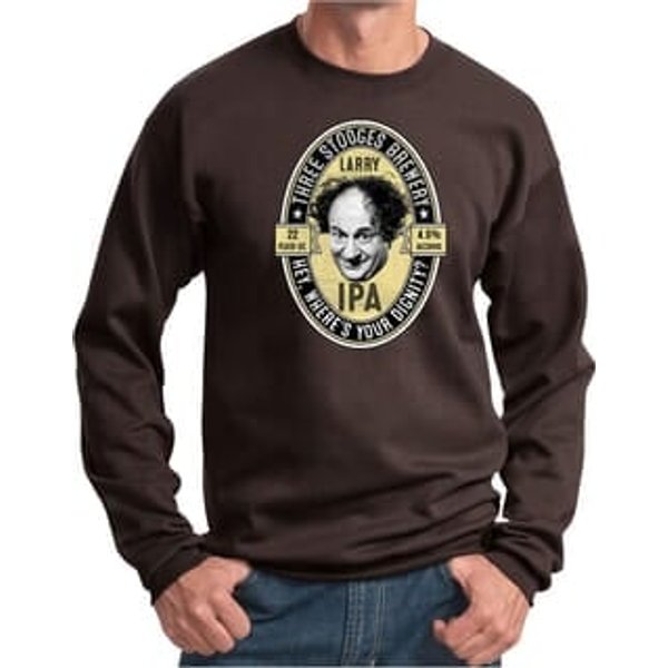 Three Stooges Sweatshirt Larry IPA Sweat Shirt