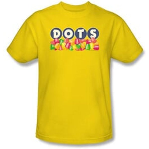 Dots Kids T-Shirts - Dots Logo Yellow Tee Youth