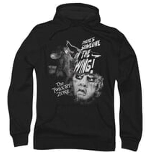 Twilight Zone Hoodie On The Wing Black Sweatshirt Hoody