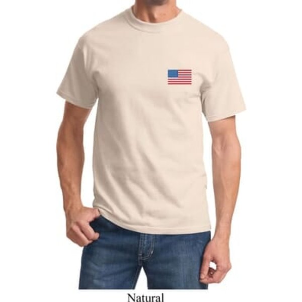 US Flag Pocket Print Shirt