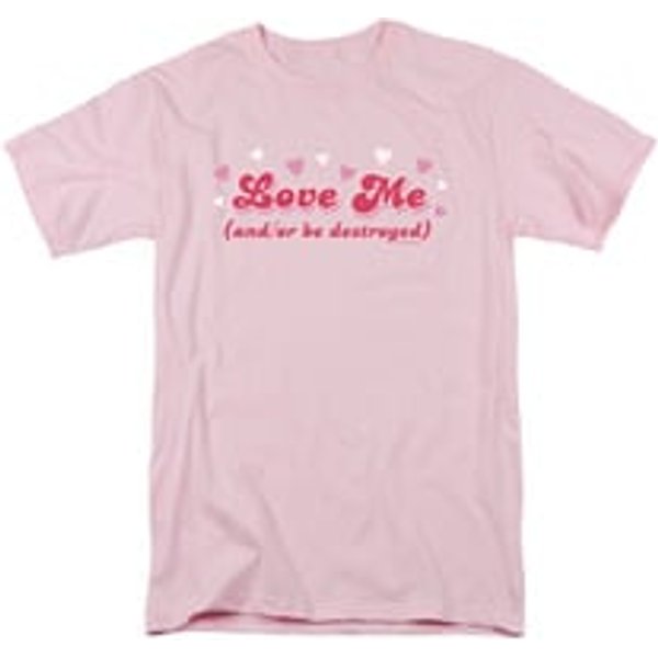Valentine's Day Shirt Love Me Adult Pink Tee T-Shirt