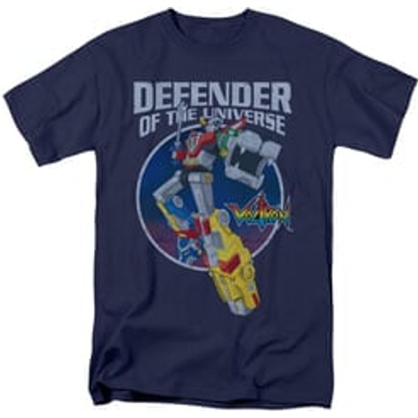 Voltron Shirt Defender Adult Navy Blue Tee T-Shirt