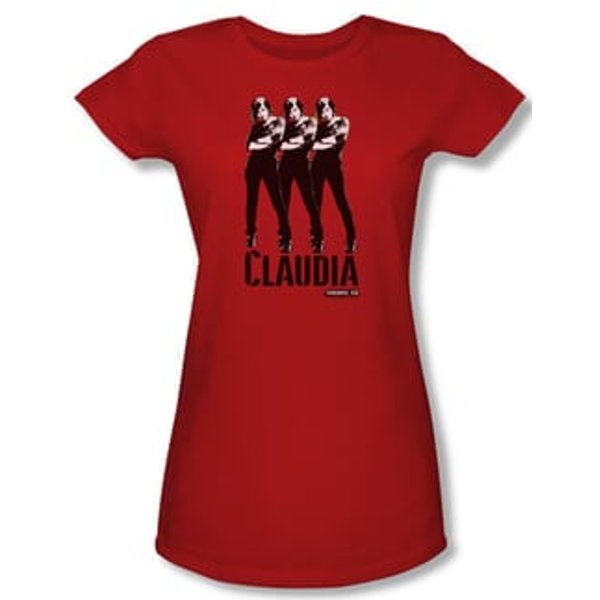 Warehouse 13 Shirt Juniors Claudia Red Tee T-Shirt