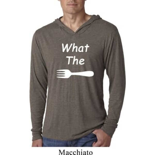 What the Fork WTF Lightweight Hoodie Shirt