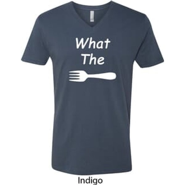 What the Fork WTF Mens V-Neck Shirt
