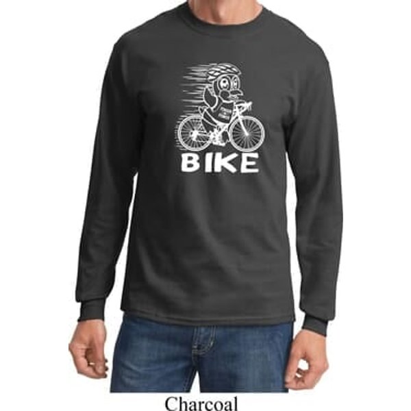White Penguin Power Bike Long Sleeve Shirt