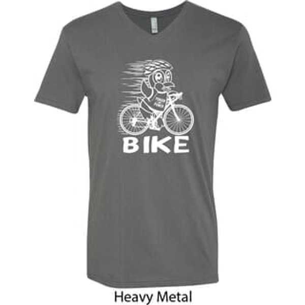 White Penguin Power Bike Mens V-Neck Shirt