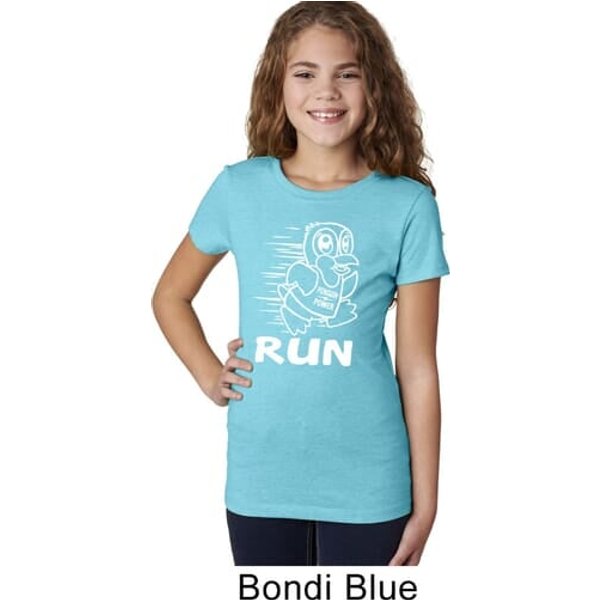 White Penguin Power Run Girls Shirt