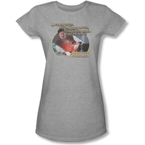 Xena: Warrior Princess Junior Shirt A Good Thief Grey Tee T-Shirt