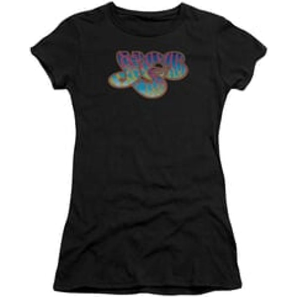 Yes Shirt Juniors Logo Black T-Shirt