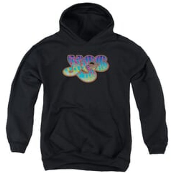 Yes Youth Hoodie Logo Black Kids Hoody