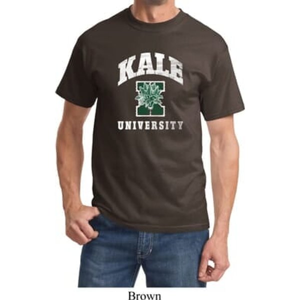 Yoga Kale University Darks Adult Shirt