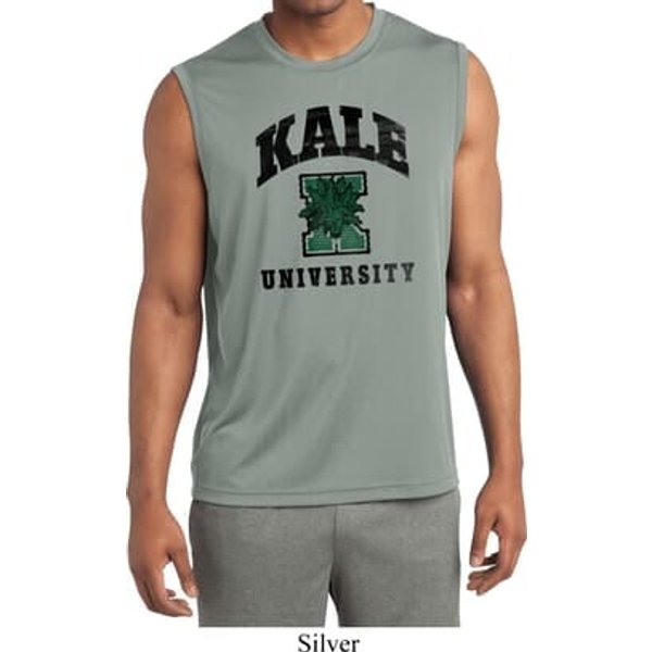 Yoga Kale University Lights Mens Sleeveless Moisture Wicking Shirt