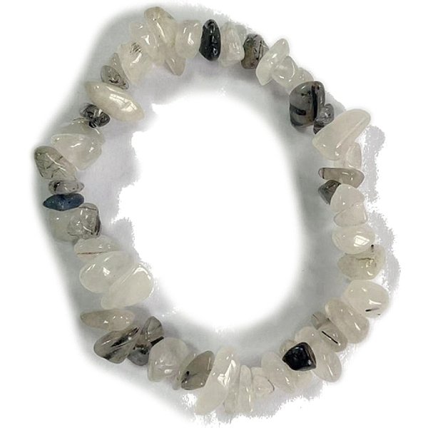 Braccialetti Di Stirata Tormalina Naturale, Pezzo, Diametro Interno: 2-1/8-2-3/8 Pollice (5.5-6 Cm)-image