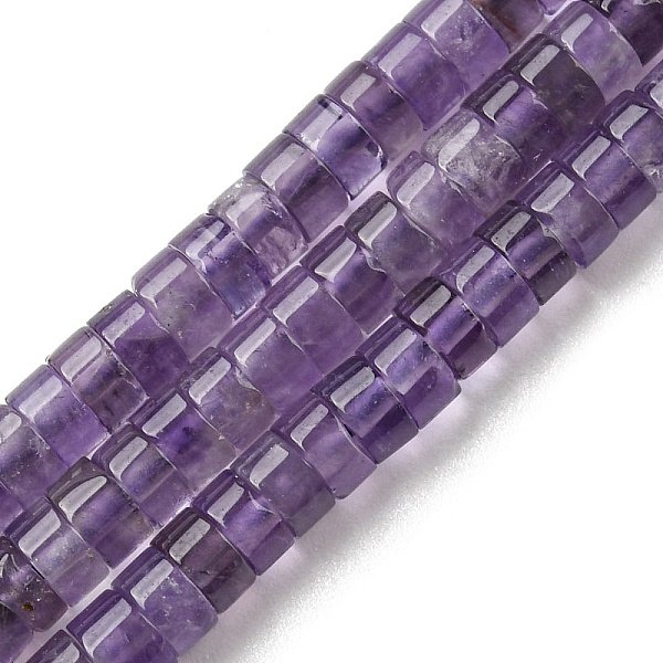 Fili Di Perline, Rotondo Piatto / Disco, Perline Heishi, 4X1.8-2Mm, Foro: 0.8 Mm, Circa 203Pcs/Filo, 15.35-15.43 Pollice (39-39.2 Cm)-image