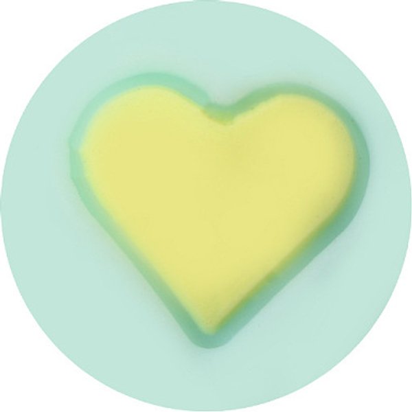 Perline Rotonde In Silicone Ecologico Per Uso Alimentare, Cuore, 15Mm-image