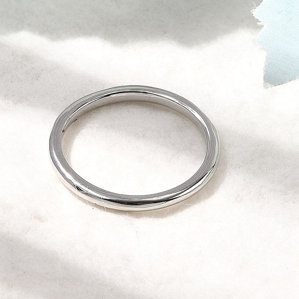 Bagues En Laiton, CréMaillèRe Plaquage, Plaqué Longue DuréE, Sans Cadmium Et Sans Plomb, Platine, 1.5Mm, DiamèTre IntéRieur: 18 Mm-image