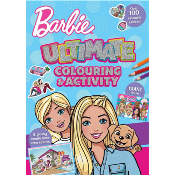 Barbie Ultimaattinen Värititys- ja Puuhakirja