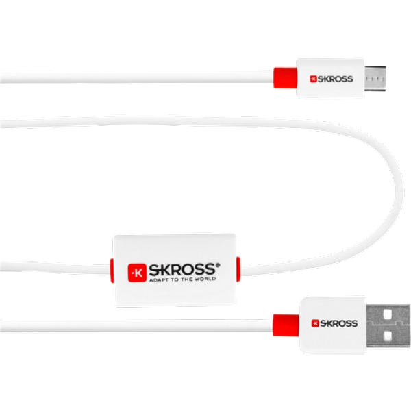 Skross Buzz Charge'n Sync Alarm USB 2.0 A - USB Micro - 1 m