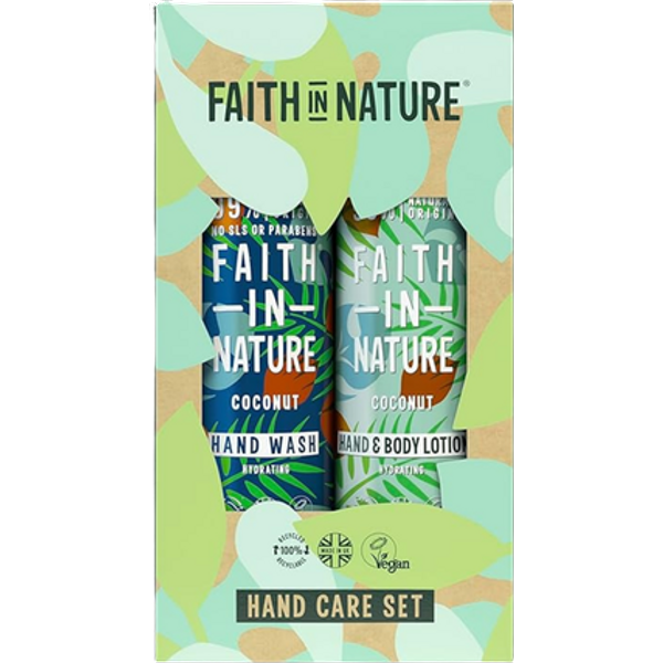 Faith In Nature Coconut Käsienhoito Lahjasetti – 2 kpl