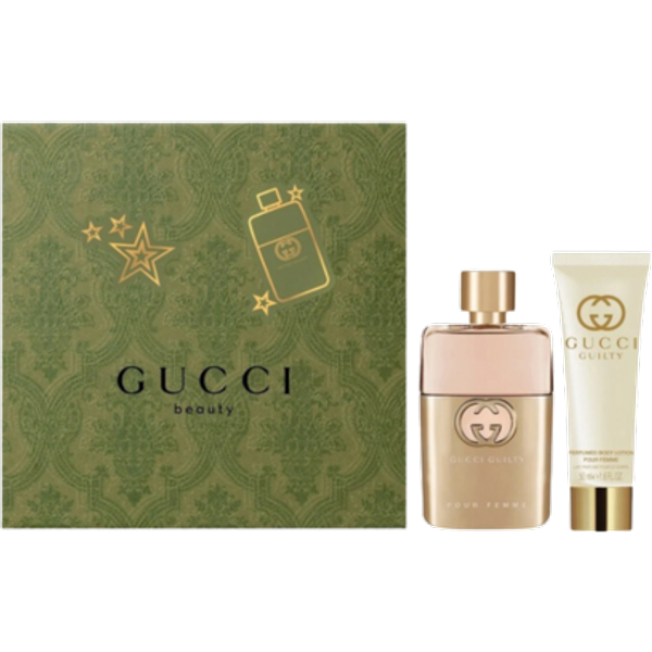 Gucci Guilty Pour Femme lahjasetti - Hajuvesi 50ml & vartalovesi 50ml