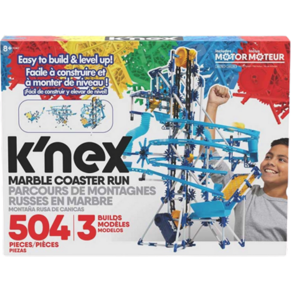 K'NEX 12467 Marble Coaster Run 3 Model Building Set