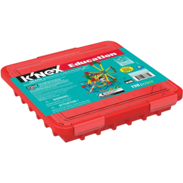 K’NEX Education Johdatus Yksinkertaisiin Koneisiin Rakennussarja – 198 osaa