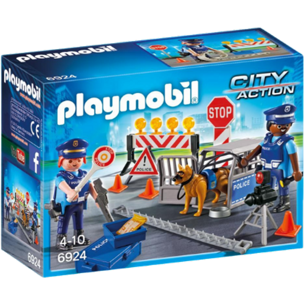 Playmobil City Action Poliisin tiesulku - 6924