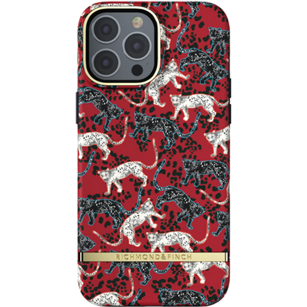 Richmond & Finch Samba Red Leopard iPhone 13 Pro -kuori Richmond & Finch Samba Red Leopard iPhone 13 Pro Cover