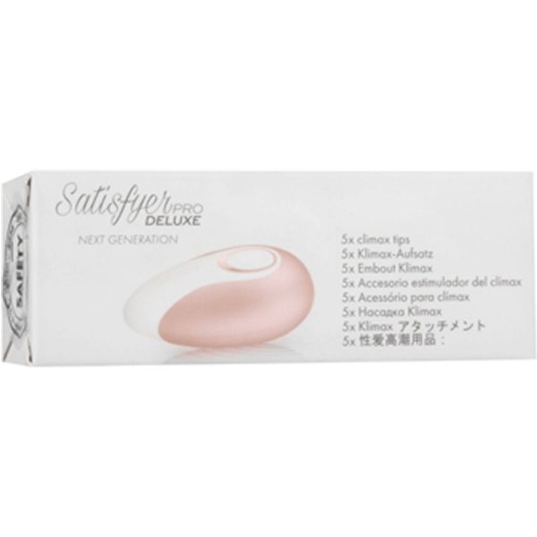 Satisfyer Pro Deluxe Seuraavan sukupolven imupäät - 5 kpl