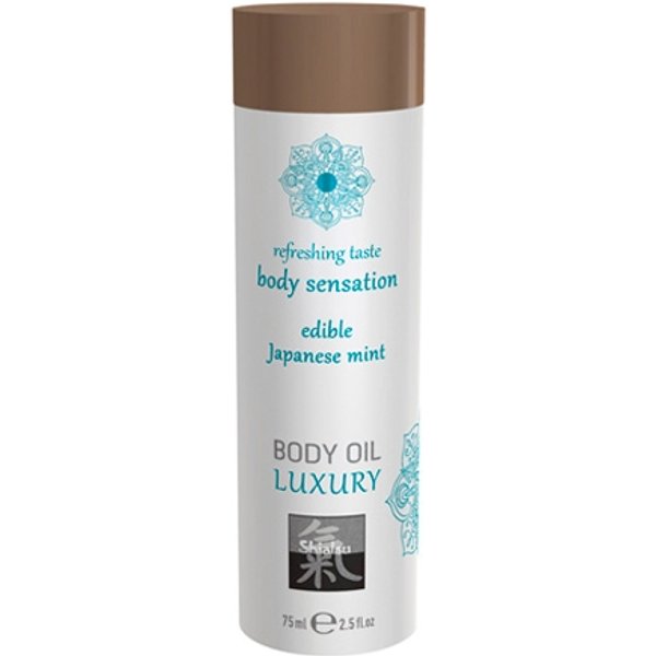 Shiatsu Luxury Japanilainen minttu hierontaöljy - 75ml