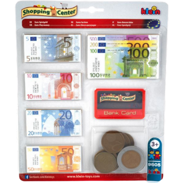 Pieni EURO Leikkirahaa