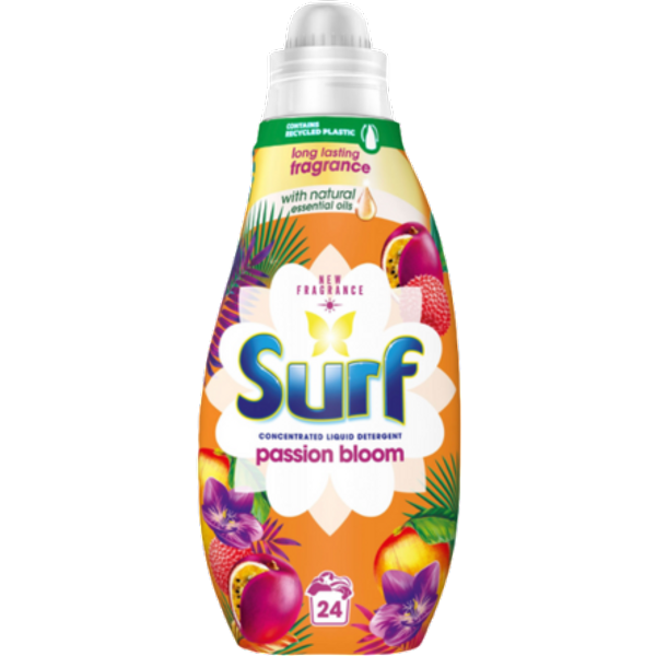 Surf Passion Bloom Nestemäinen Pyykinpesuaine - 648ml
