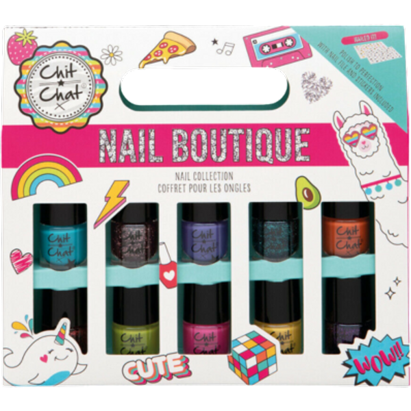 Technic Chit Chat Nail Boutique -kynsikokoelma - 13 kpl