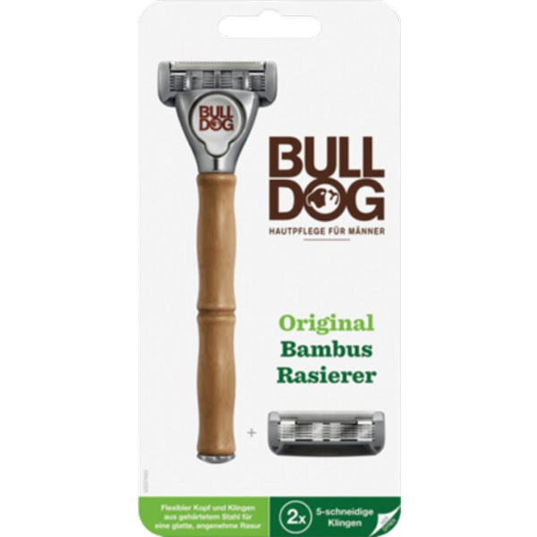 Wilkinson Sword Bulldog bambukahvainen parranajoparranajokone