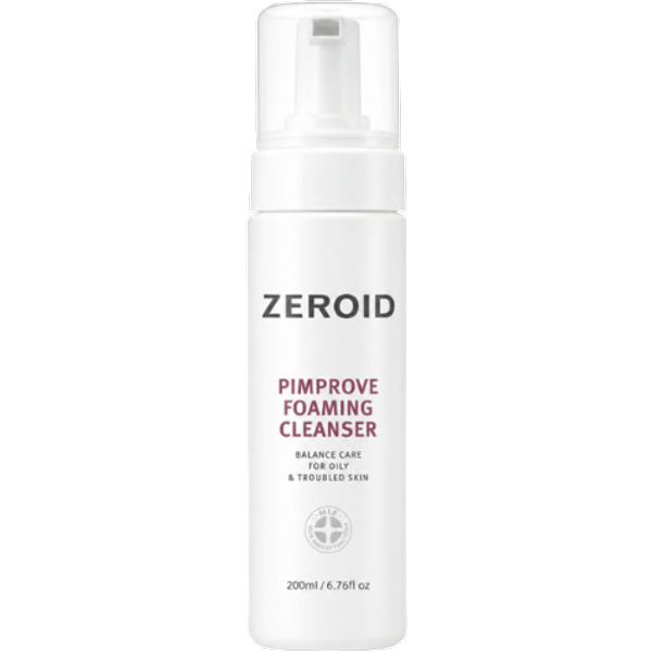 Zeroid Pimprove Vaahtoava Kasvojen Puhdistusaine - 200 ml