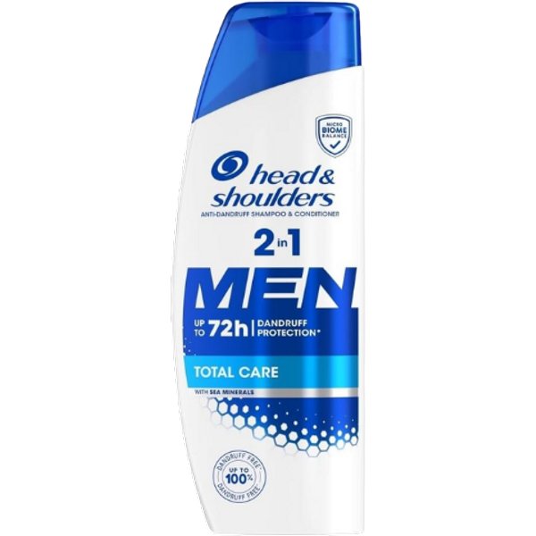 Head & Shoulders Men Ultra Total Care 2-in-1 Hilseenshampoo & Hoitoaine – 250 ml